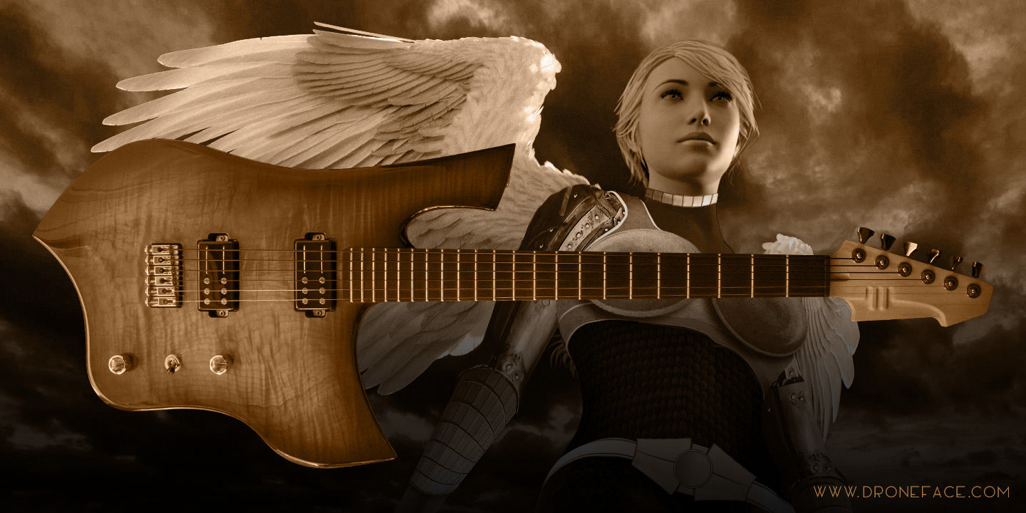 Original Viking-inspired Valkyrie artwork