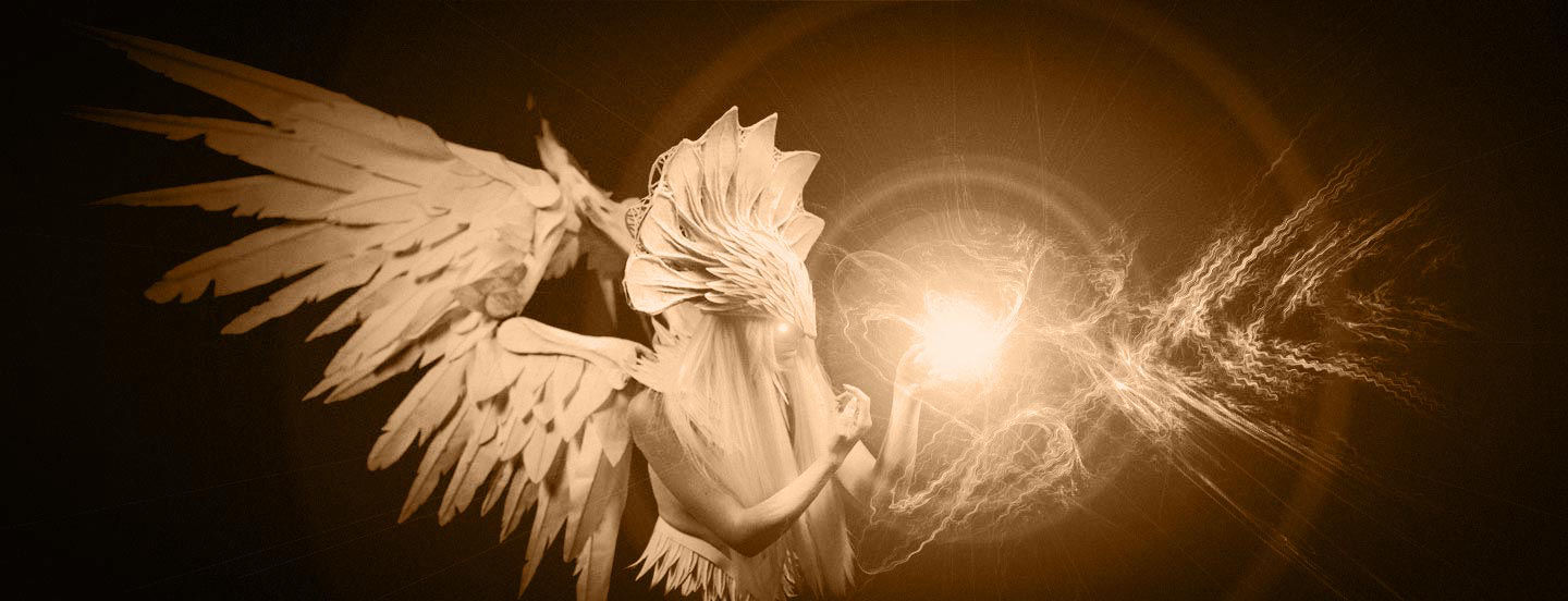 Original Valkyrie artwork: spellcaster
